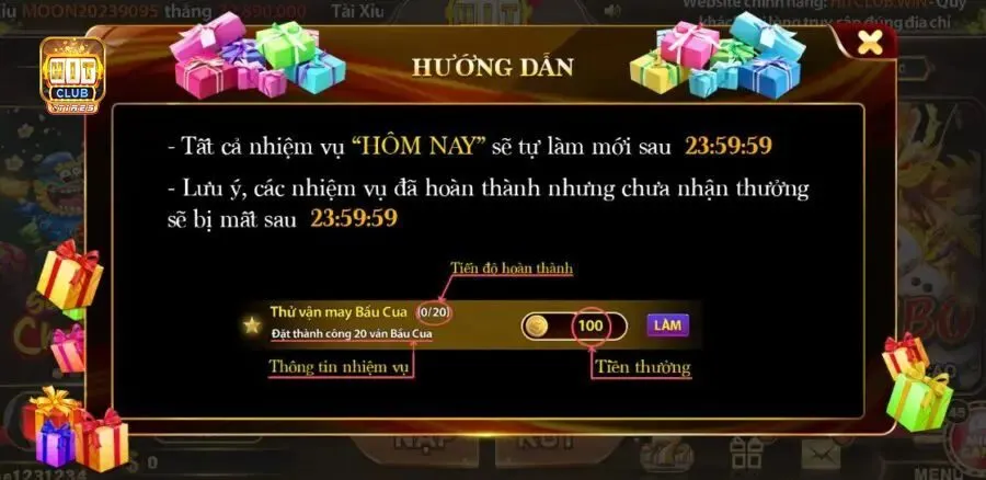 Điều khoản Hit Club đưa ra đối với chương trình khuyến mãi 