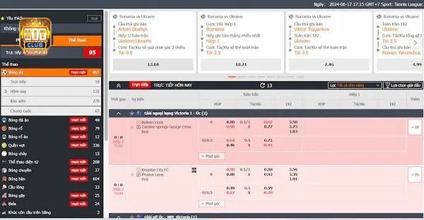 Sảnh cược K thể thao Hit Club có ưu điểm gì nổi bật?